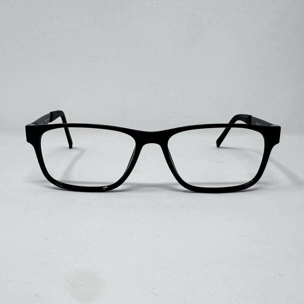 Randolph Keesler Eyeglass Frames Black Rectangle Japan 55-15-140 (B)